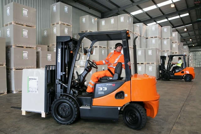 heaviest load the strongest forklift manage